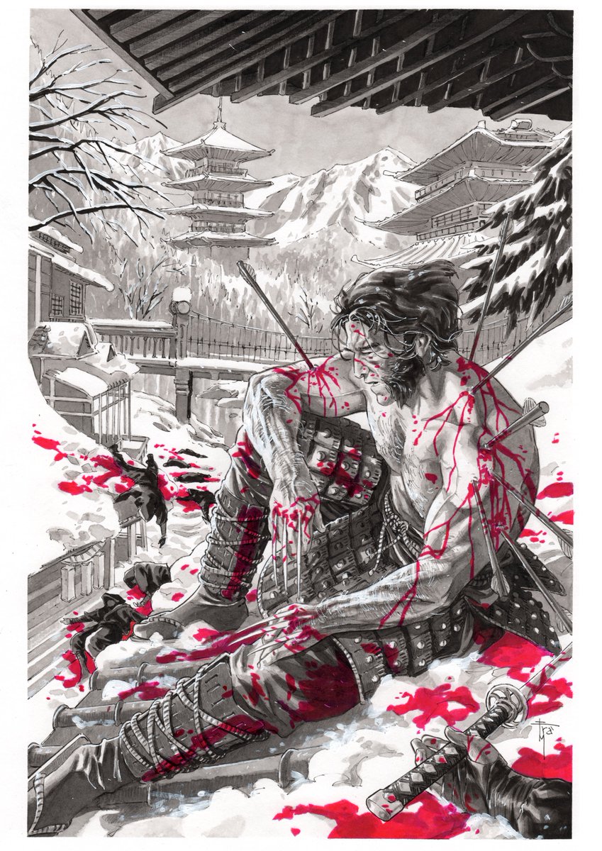 FraMobArt's tweet photo. Wolverine vs The Hand
Black, White and Blood
#wolverine #logan #xmen #marvelcomis https://t.co/5osJ3VYXRu
