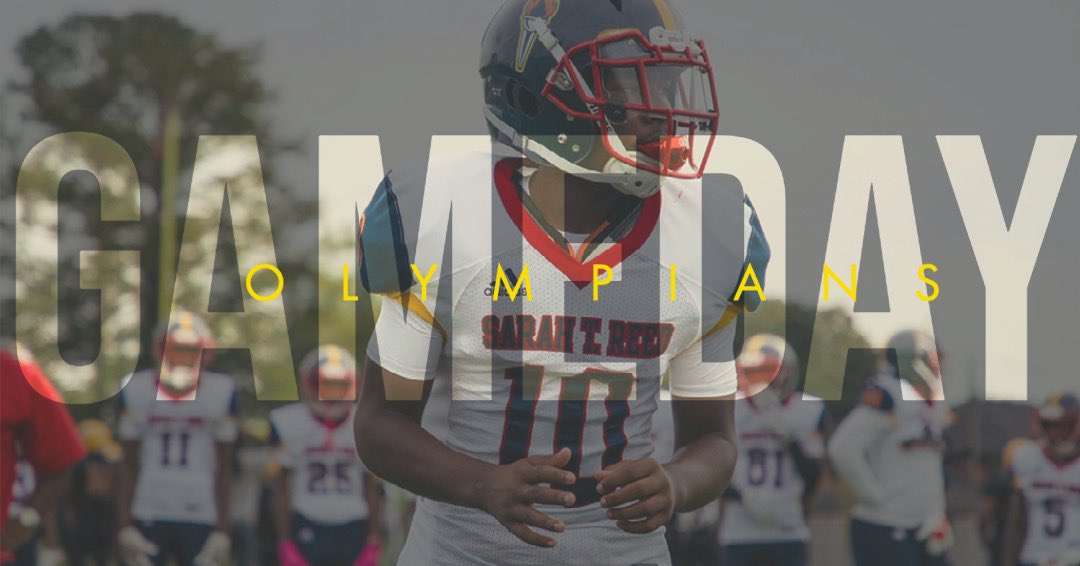 Today our STR Football 🏈 Team will travel to Slidell to take on the Salmen Spartans at 6:00pm

300 Spartan Dr, Slidell, LA 70458

Let’s Goooooo!!!
#olympianhonor 
💙💛♥️💙💛♥️