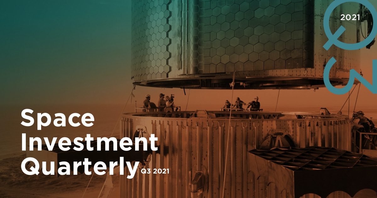 The Q3 2021 Edition of our Space Investment Quarterly is now live! 

We break down the $8.7 billion that was invested into space companies last quarter, examine the record-breaking success achieved by infrastructure companies and more. #spaceeconomy
 spacecapital.com/quarterly