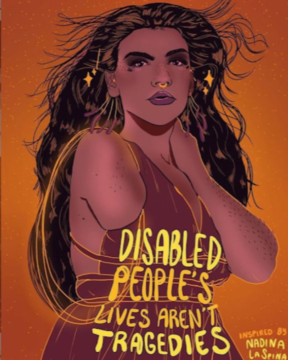 Our disabled communities remind us all of the importance of fighting for a more accessible and inclusive society for everyone. 🎨x @liberaljane