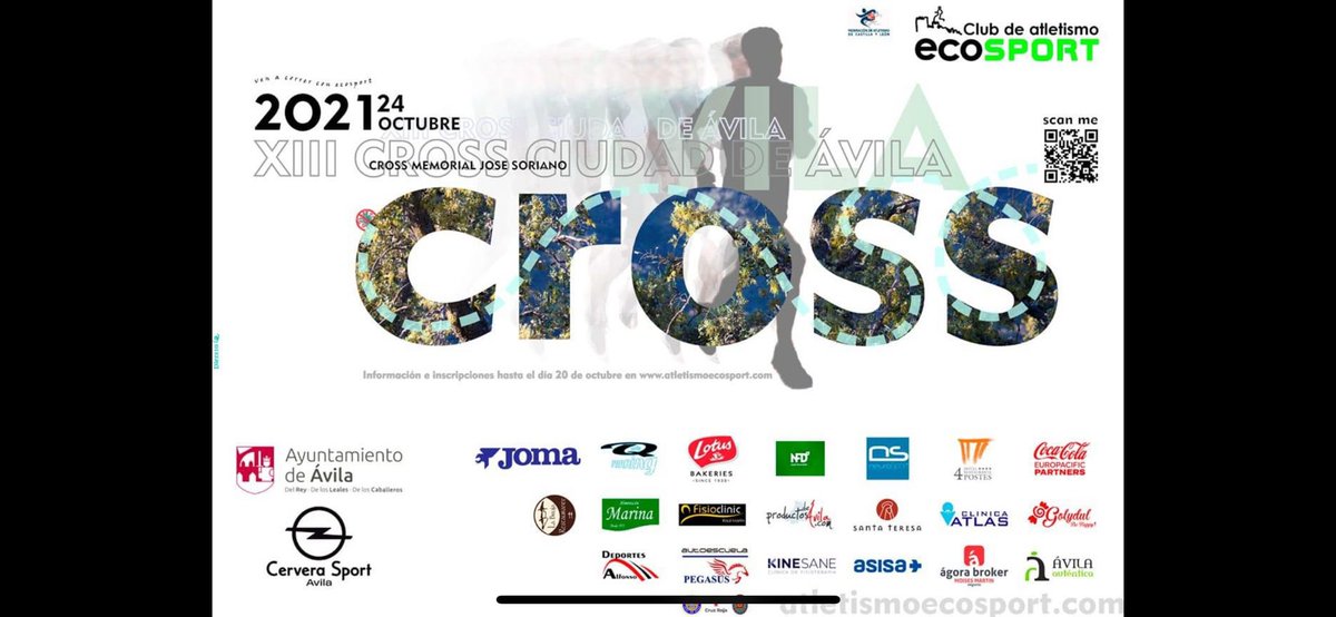 Estamos poniendo el parque bonito para que el día 24 disfrutes de un gran cross, solo le falta dorarse un poco con los colores del otoño, venga, no esperes más y apúntate:

atletismoecosport.com/cross/?reload=…