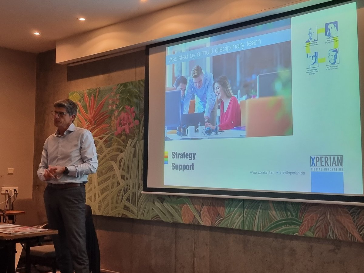 Sai avondconferentie rond IT strategie #xperian