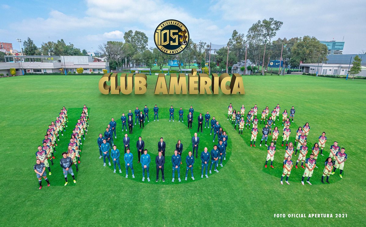 RMorenoCANCHA's tweet photo. La foto oficial del @ClubAmerica en su #Aniversario105
#SeOdia o #SeAma al #America https://t.co/PsjNP1Nqtl