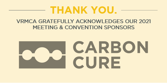 VAReadyMix's tweet photo. Thank you to @CarbonCure for being a VRMCA 2021 Sponsor! To learn more about them, please visit their Web site at https://t.co/uAslsqh1XE #BuildVirginiaStrong https://t.co/zefmJjhmQL