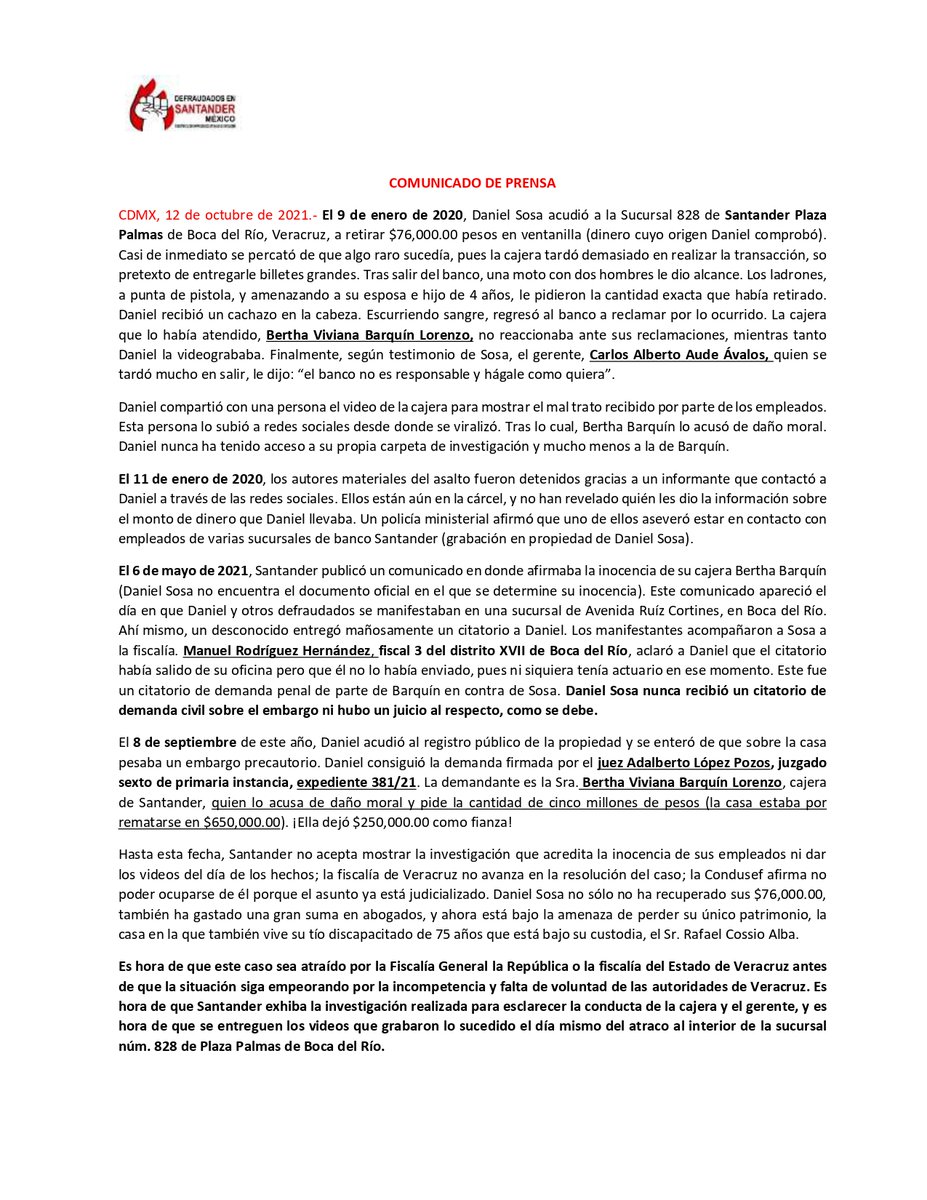 Defraudados Santander Mx tweet media