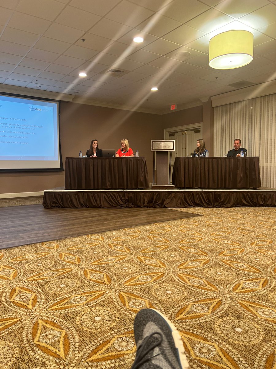 Thank you to everyone that joined us at the #PHHA meeting in Harrisburg, PA last week! I thoroughly enjoyed giving an update on how our clinics can respond to potential disruption of OTC/DTC products! The panel discussions were engaging and informative! #Audiology #Hearing