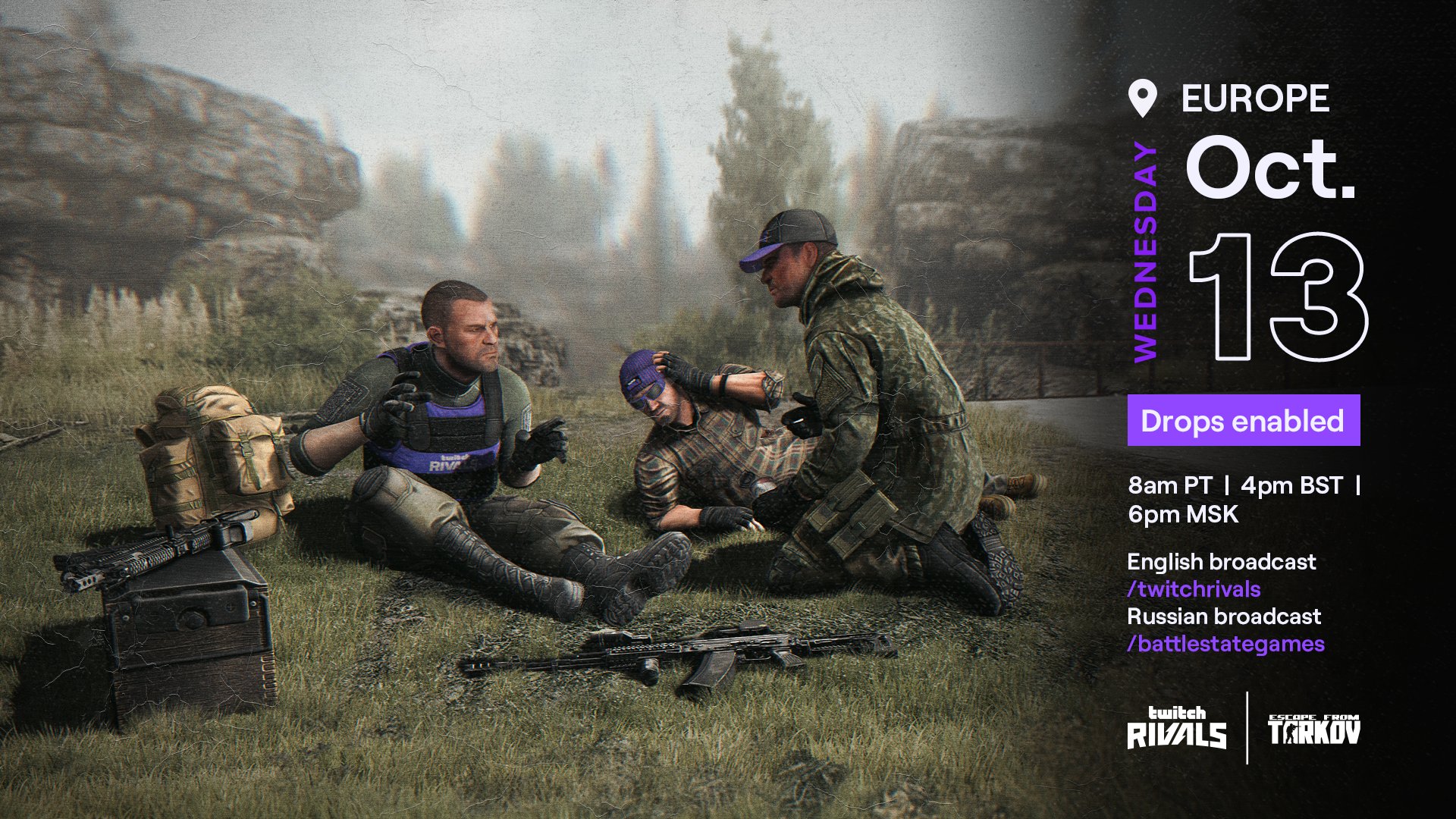 Battlestate Games on Twitter: "As usual, all event participants will ...