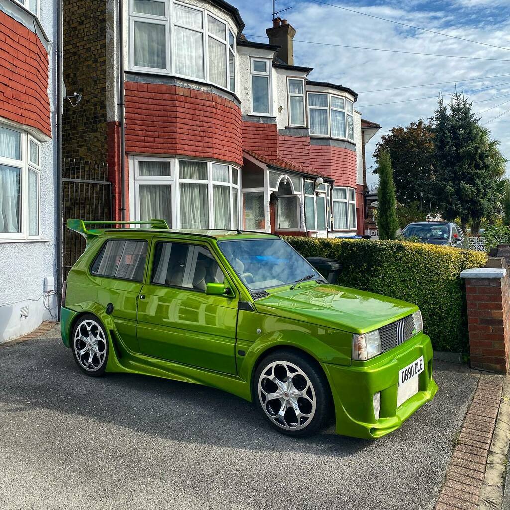 massimopini's tweet photo. I wonder what Giorgetto Giugiaro would make of this Panda? #fiat #fiatpanda #bodykit #giugiaro #giugiarodesign #giorgettogiugiaro #mp https://t.co/eUqVA8uiUI https://t.co/QVIxk1whpV