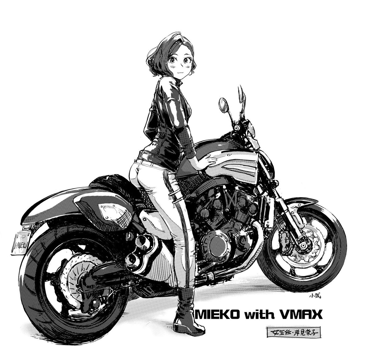 当家におけるヤマハ勢イラスト。
 #yamahaday2021 