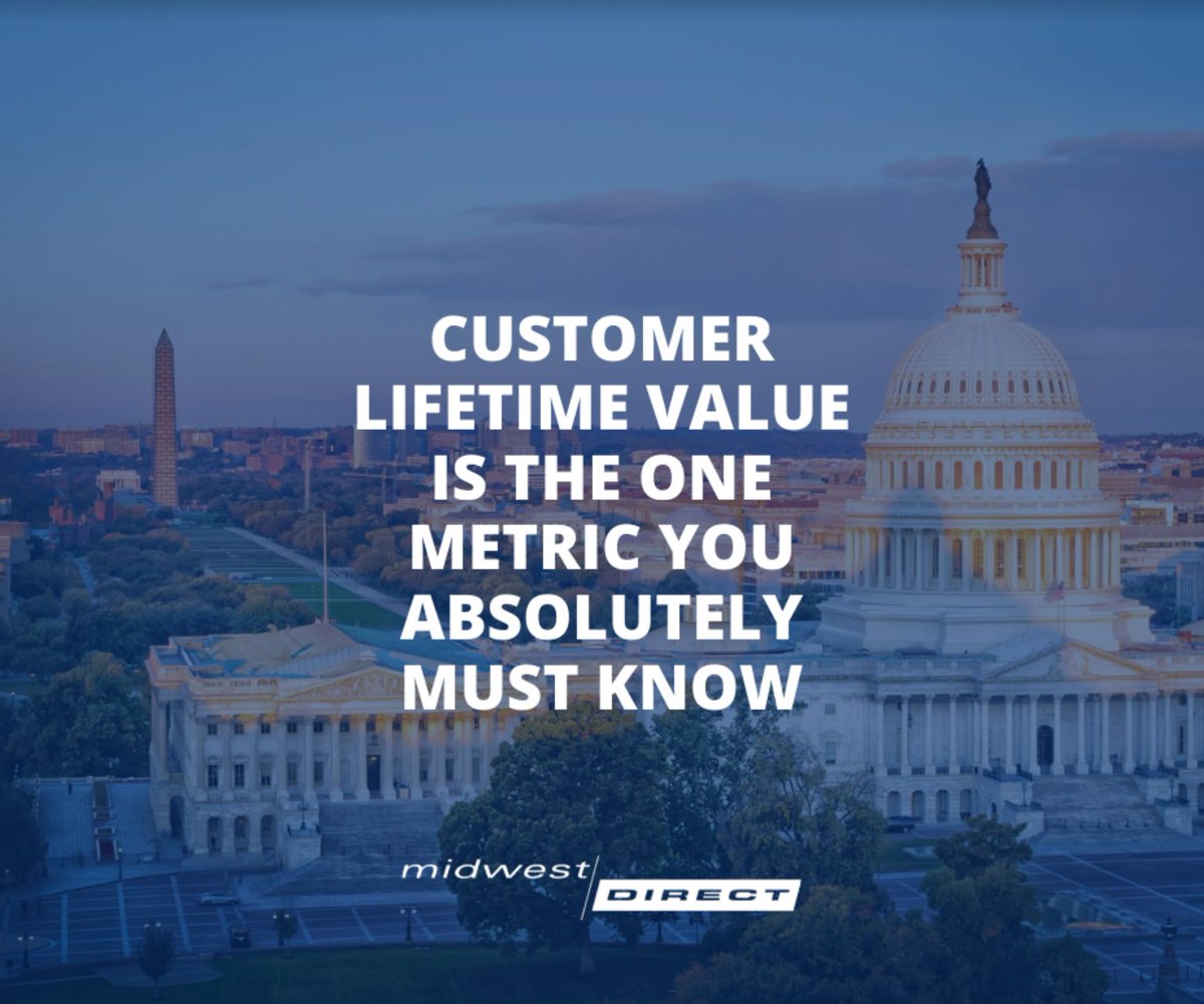 MW_Direct's tweet image. You need to make Customer Lifetime Value (CLV) your number one KPI. While many professionals agree that having this number is mission-critical, over 58% of companies run their business without it. Find out why it’s so important: ow.ly/ML4o50GmlQA #midwestdirect