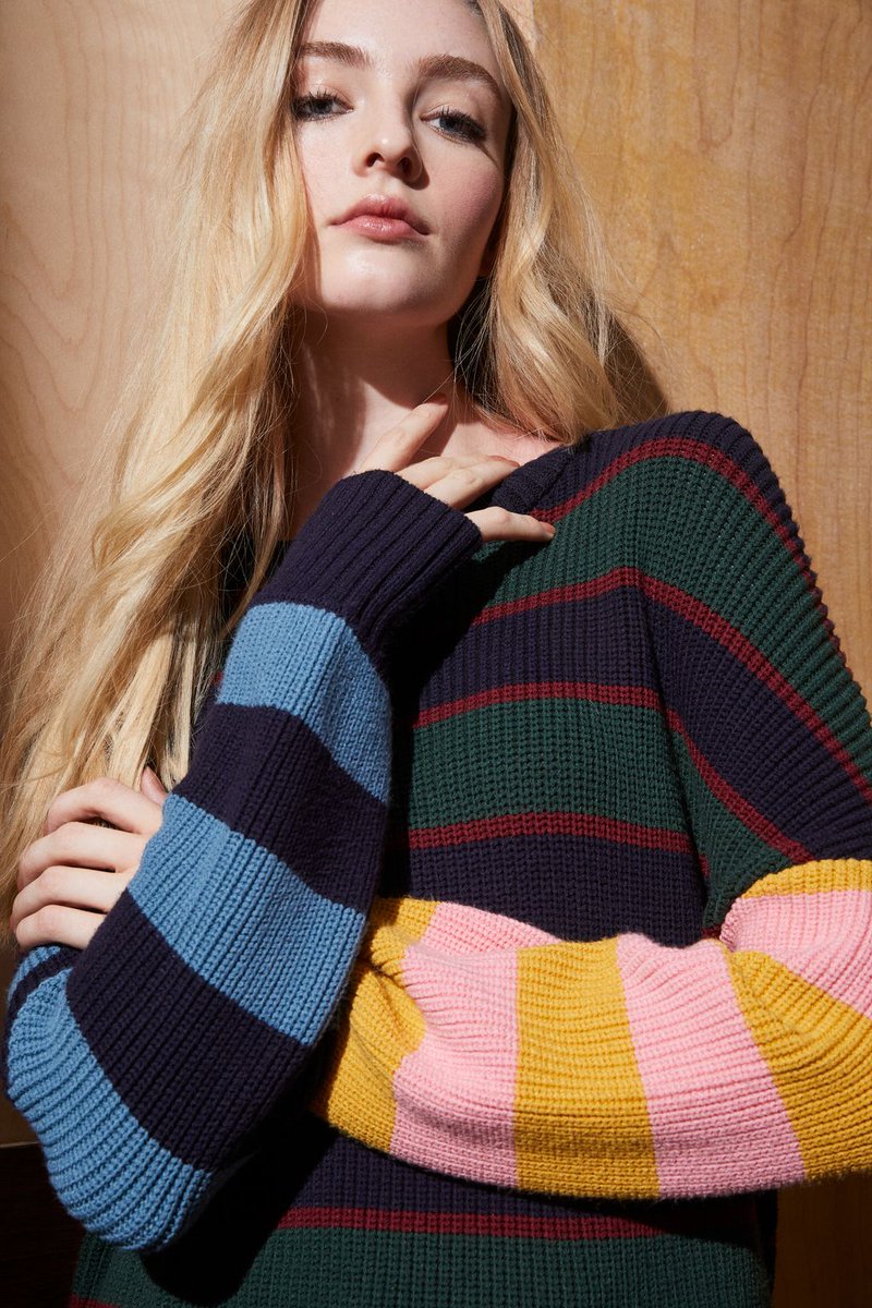 ETCeteraNYC's tweet photo. The hallmark of the fall season, #sweaters are usually seen as basic staples. This season they become standouts. Our Harvard multi #stripedsweater features voluminous sleeves &amp; colorful, alternating #stripes for a "get noticed" look.
#etceteranyc #fall2021 #fallfashion #knits https://t.co/yzhPCrBXfp