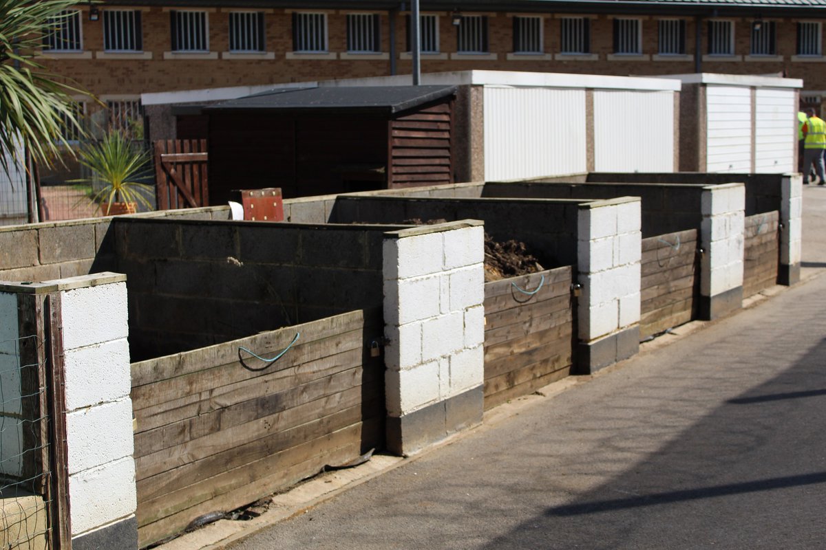At HMP Ashfield, we create A LOT of compost from the prison! This Is used to maintain the large number of plants in our horticultural area, which reduces our dependence on artificial or bought in fertilisers and our carbon footprint. <a href="/MoJ_Ecology/">moj</a>