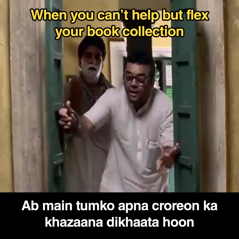 WestlandBooks's tweet photo. Hera Pheri ft. Booklovers
#bookhoarder #booklovers #bookloversmemes #bookshelf #buybooks #readbooks #TBR #readermemes #bibliophile #readmorebooks #mustreadbooks #bookstagram #readersofinstagram https://t.co/hogytDxnnG