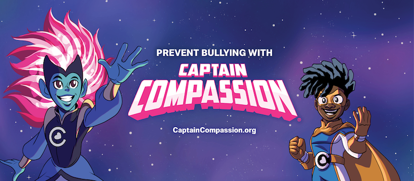 lovanhill's tweet photo. What steps is your school or organization taking to advocate for #bullyingprevention this month? Download our #CaptainCompassion social media toolkit and share the new bullying prevention comics to spread the word. https://t.co/2nuAotOHDw https://t.co/AoghuY19Up