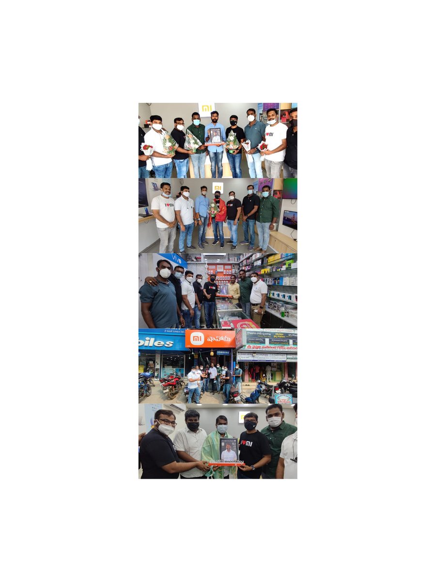 batchumalli's tweet photo. I had a memorable day with Srikakulam Partners 😍& excited to see their engagement in serving #Redmi , #Mi & #Xiaomi Products to #MiFans👏🚀
Plz do #Visit nearest #MiStores #MiPrefPartners to explore exciting #Dussehra #offers🎉
#NoMiWithoutYou
#DussehraWithMi
#Mi ❤️ #Partners https://t.co/Xk3lpadIN3
