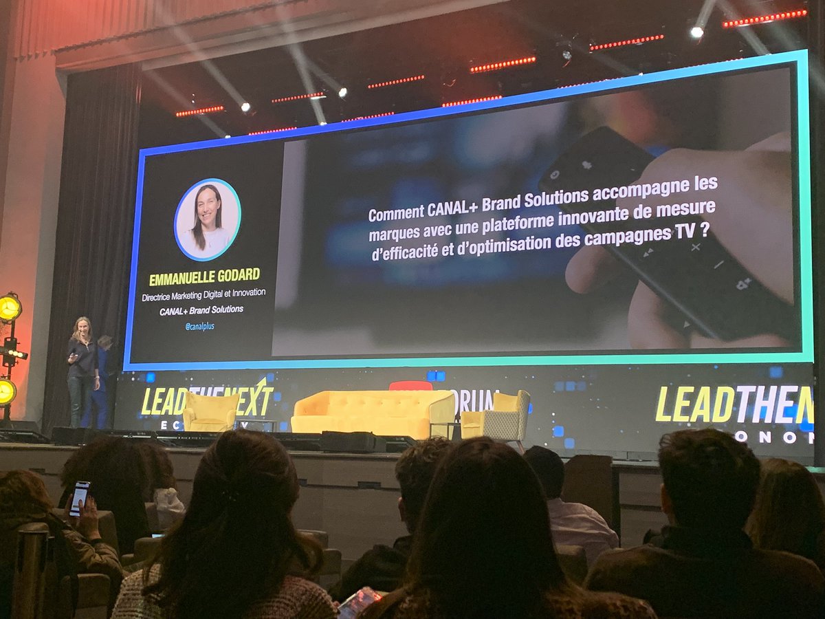 👀 <a href="/Canalplusbrands/">CANAL+ BRAND SOLUTIONS</a> et Emmanuelle Godard nous présente Connect+, une plateforme innovante d’efficacité et d’optimisation des campagnes TV, au <a href="/hubforum/">FORUM HUB</a> 
#NextEconomy #HUBFORUM
