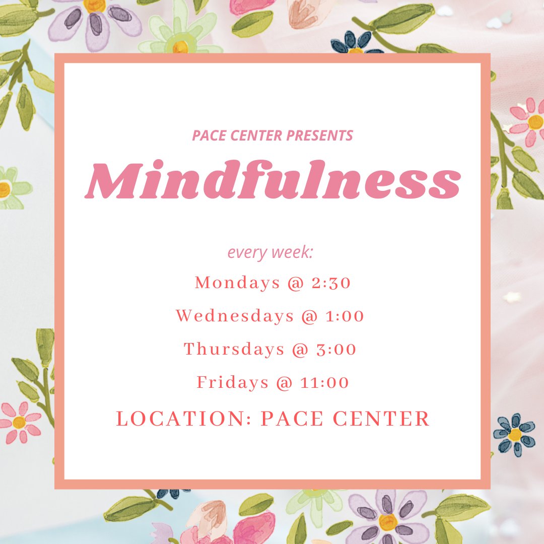 VCUPace's tweet photo. Join us every week on our Mindfulness activity and take away specific tools for mindfully managing all aspects of your life. Register on Ramsconnect or visit our link tree link on our bio!

#vcupace #vcu #mindfulness #meditation #vcustudents https://t.co/2fSIYfovze