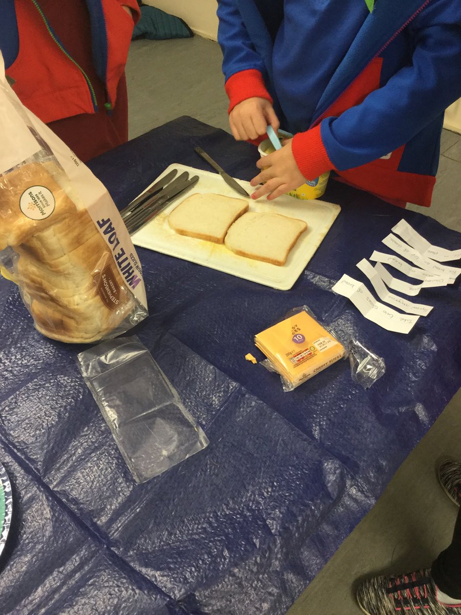 1stCressing's tweet photo. Last night the Guides followed the instructions from other patrols to play a game exactly as described and then turned themselves into sandwich making machines! #girlguiding https://t.co/4bM0OFaVDL