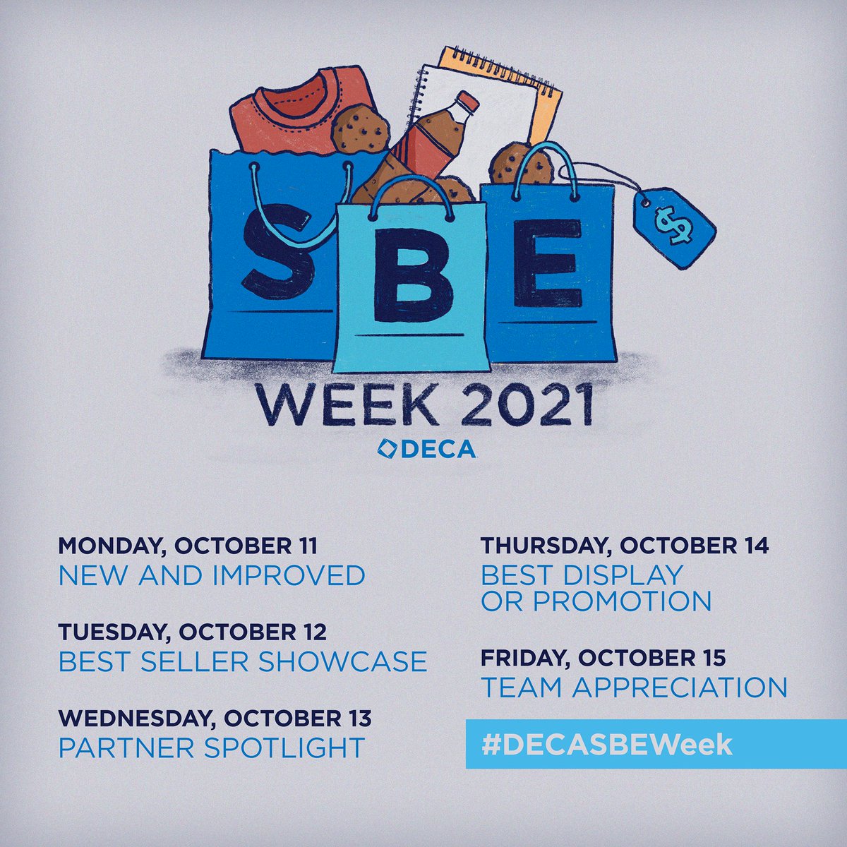 CHSCougarsDECA's tweet photo. It's DECA's School Based Enterprise week! Be sure to support our School Based Enterprise, The Cougar Cave! https://t.co/45rWgNlqz8