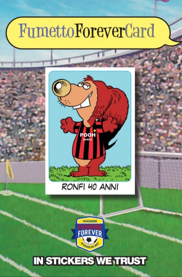 museoWOW's tweet photo. 40 anni fa nascevano i #Ronfi, i roditori più pigri del mondo!
Questo sabato 16 ottobre li festeggeremo insieme con il loro creatore #AdrianoCarnevali.
Sarà l’occasione per presentare la speciale #figurina con il Ronfo #milanista e il Ronfo #interista.
➡️https://t.co/ASbpkWkbuQ https://t.co/AiS9T43HxZ