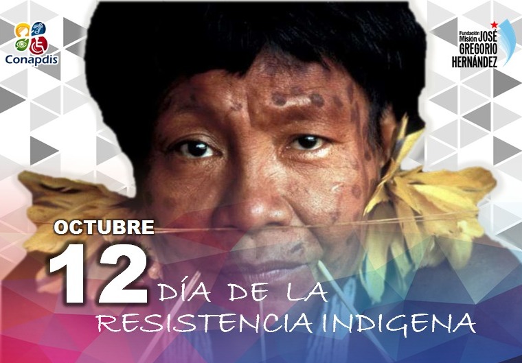 #Efemeride #12Oct hoy se conmemora en Venezuela el Día de la Resistencia Indígena, fecha decretada desde el año 2002 por el Gobierno Bolivariano como forma de reivindicar las luchas por la dignidad de los pueblos originarios de América #RebeldiaIndigena