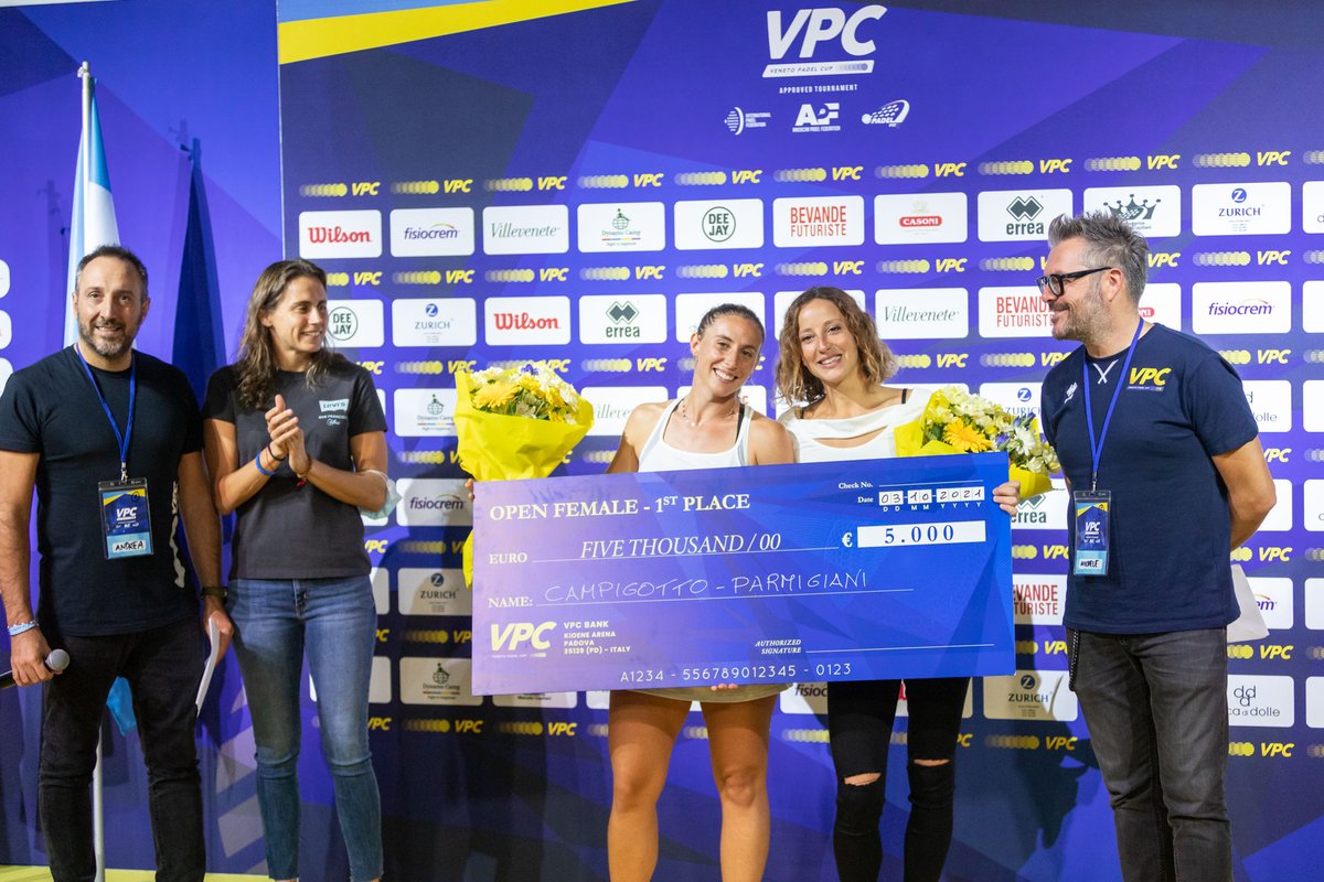 Congratulations to #VPC2021 Open winners!

#VenetoPadelCup #padel #torneo