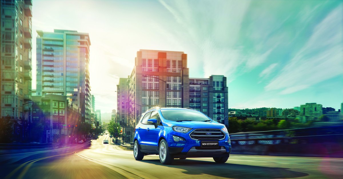 Praticidade para a cidade e potência para as estradas. #FordEcoSport.