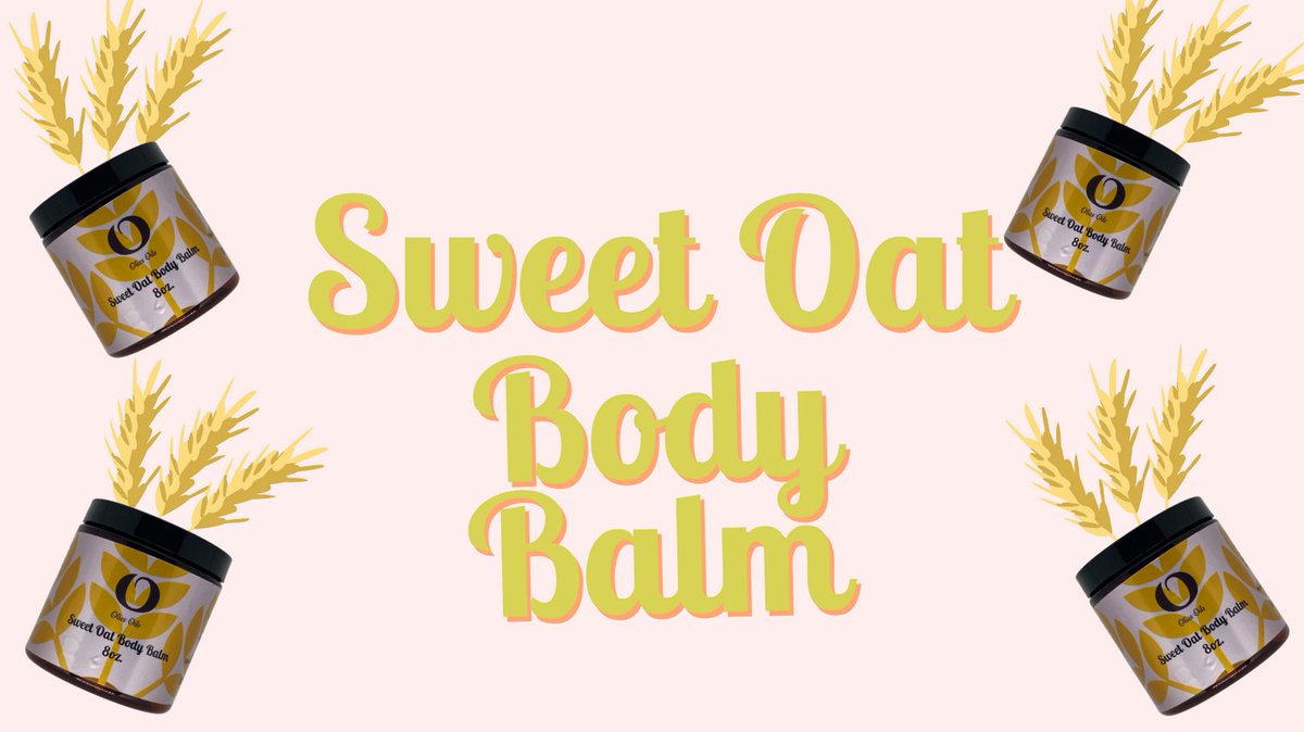 Sweet Oat Body Balm are back in stock. These balms fly off the shelves, grab yours while supplies last.