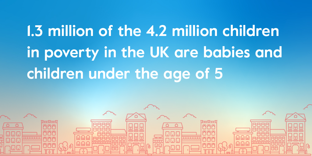 Our research with @JRF shows that of the 4.2 million children living in poverty in the UK, 1.3 million are under the age of five. You can read more here: wp.littlevillagehq.org/wp-content/upl…