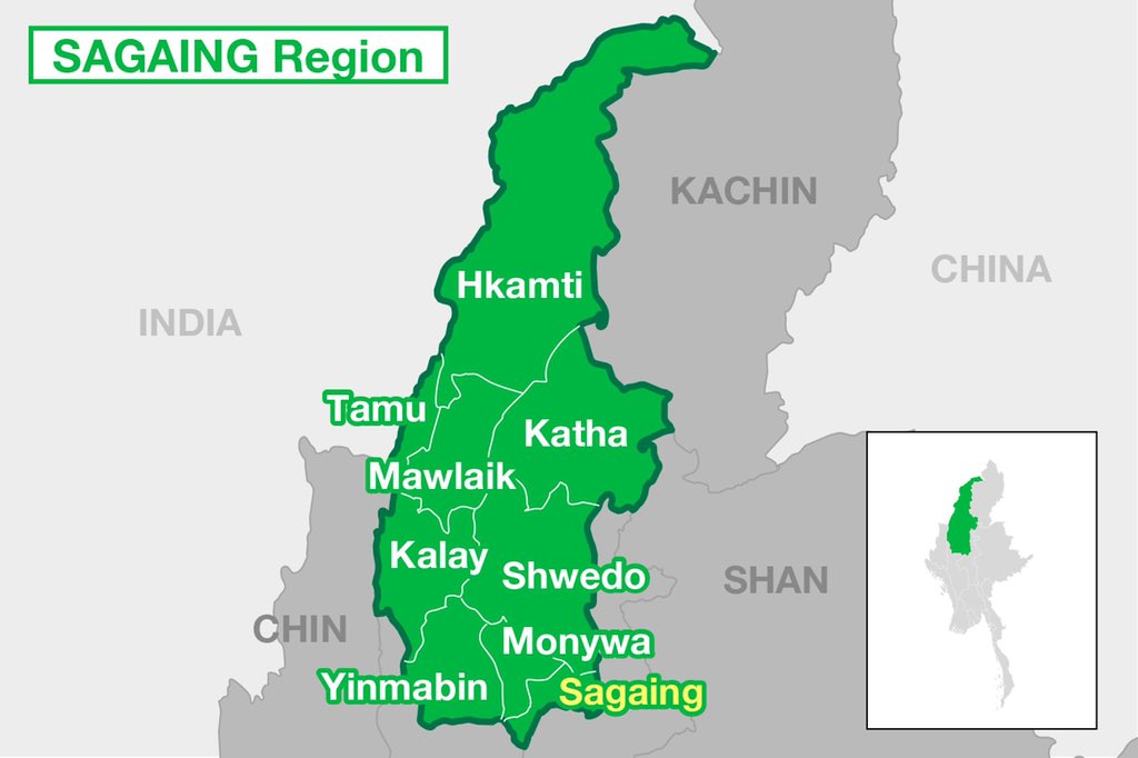 katycho22222's tweet photo. Military helicopters &amp; planes have been flying frequently in Monywa District, #Sagaing Region since the first week of October and military's helicopters continued to fly.
#HelpSagaing
#NoFlyZoneInMyanmar
#WhatsHappeningInMyanmar https://t.co/hAKipdWhGL