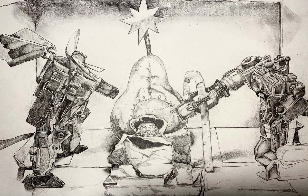 sonhdon's tweet image. showing my graphite and charcoal pieces for this #PortfolioDay