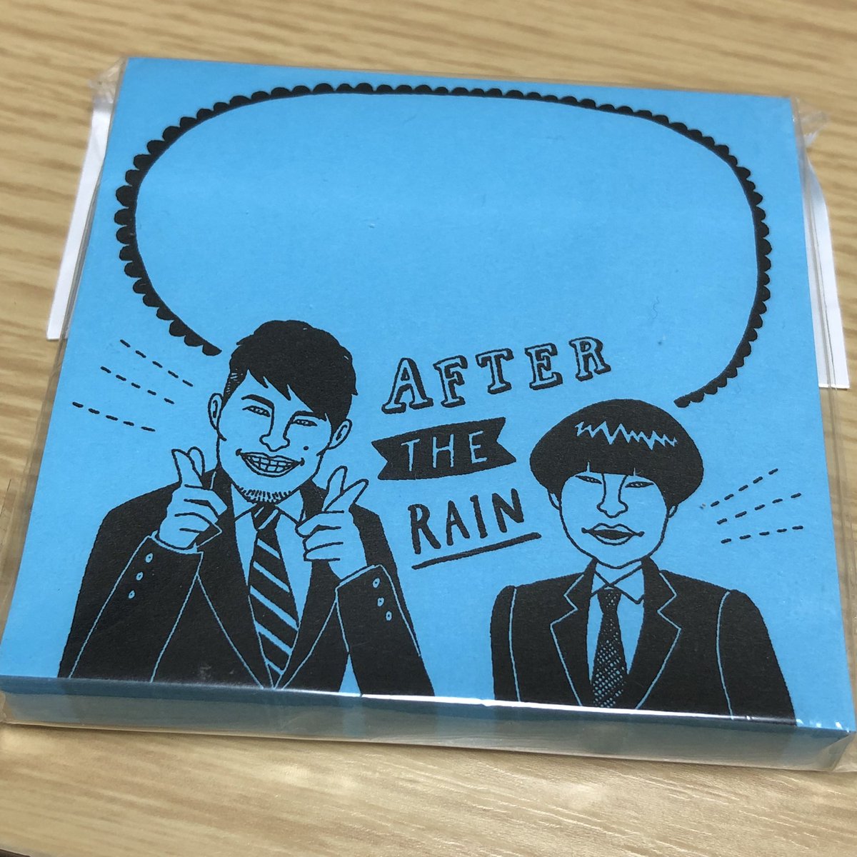 rhaps_usui's tweet photo. 今はなき雨さんの付箋でてきた。 https://t.co/Efvw0W5mB2