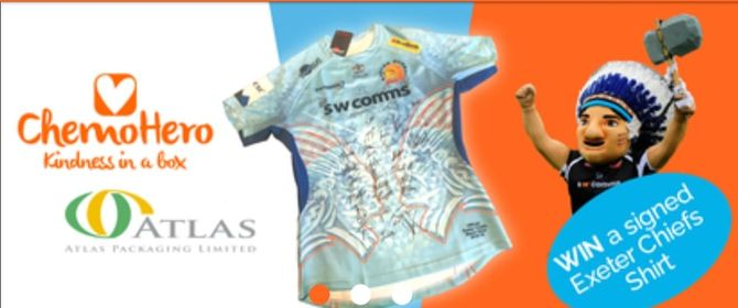 Double offer!!
1) To be in with a chance to win a signed Exeter Chiefs shirt
2) Donate to a wonderful charity
👏👏🏉🏉👍👍
chemohero.rallyup.com/2c4c40