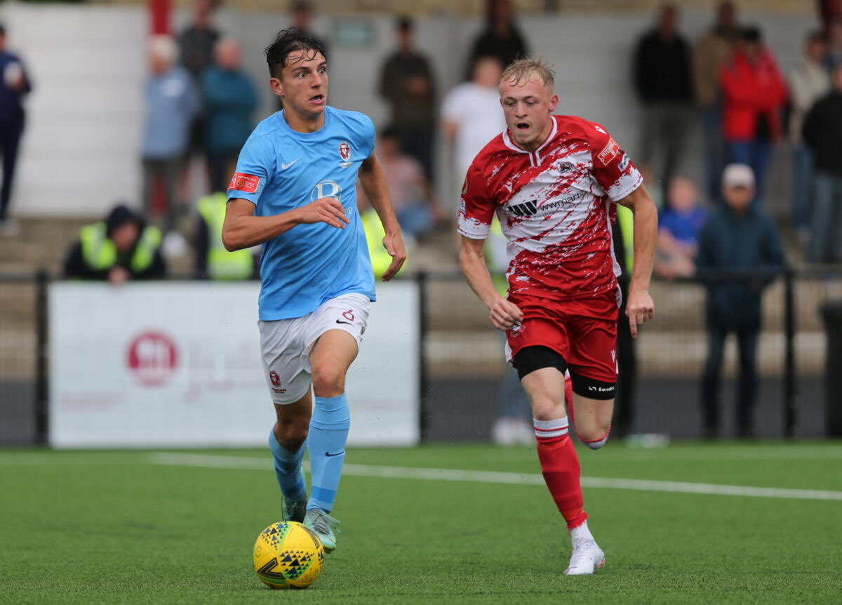 RamsgateFC's tweet photo. A selection of first team stars including @JoshAjayi9 @JadamaTj and @CallumPeck4 will take on youth team players for the fastest strike winner on Saturday at 1pm #speedcage #COYR #youthvsenior https://t.co/PBOnVjCVFt