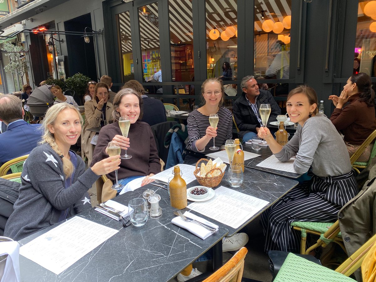 Gelironald's tweet photo. A highlight of last week was meeting the GEL lab in person for food ( & a toast to those who couldn’t be there). The truth is everyone has shown huge resilience, good humour and hard work since March 2020. Cheers to them! https://t.co/jEVx8Mf8GF