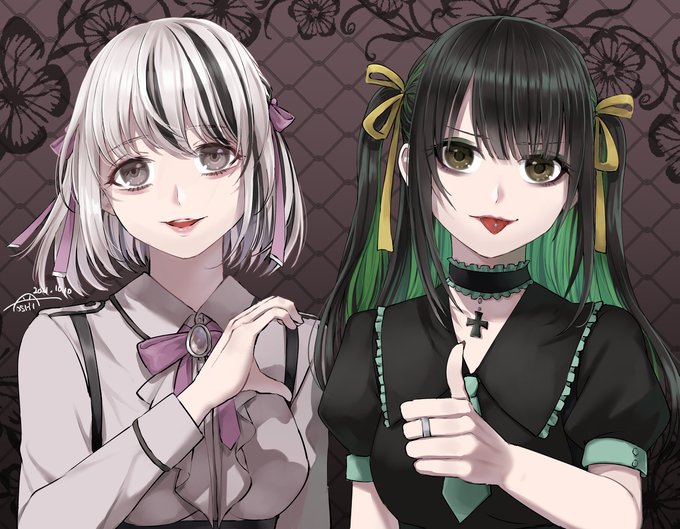 地雷系女子のtwitterイラスト検索結果