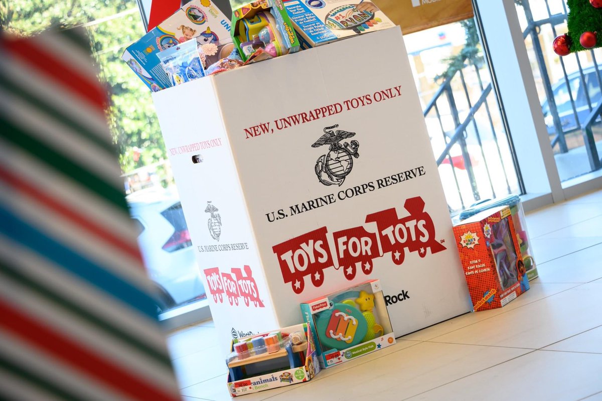 MAADA_ATL's tweet photo. REMINDER: #ToysforTots collection boxes will be distributed to participating #Atlanta area dealerships October 25th - 29th. Let’s help make this year’s campaign the best ever! #community #givingback https://t.co/fskpx9tUJ8
