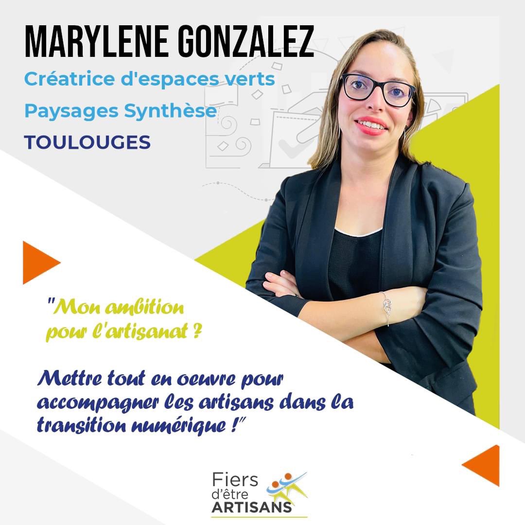 🎯 "Tout mettre en œuvre pour accompagner les artisans dans la transition numérique !" c'est l'ambition de Marylène Gonzalez, Créatrice d'espaces verts et dirigeante de l'entreprise Paysage Synthèse à Toulouges ! 💪
#FiersArtisans66 #FiersArtisans #artisanat #pyreneesorientales