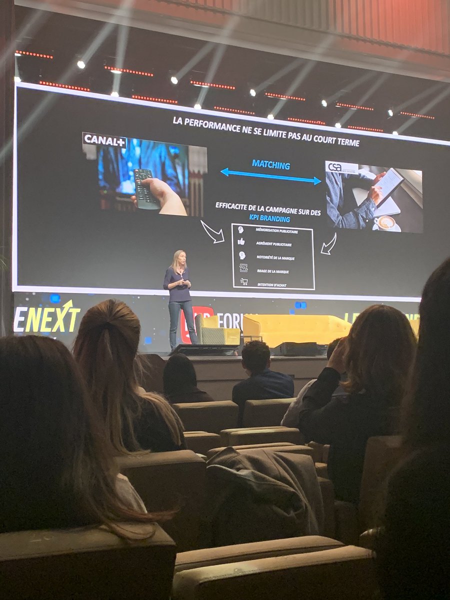 Comment mesurer l’efficacité de vos campagnes TV ? Des analytiques de plus en plus demandées par les marques qui s’appuient sur les infos données sur les RS ! #NextEconomy #Hubforum2021 #MBADMB <a href="/canalplusgroupe/">CANAL+ group</a>