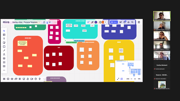 Nice collaborative exercise moderated by <a href="/fpasseri92/">Francesca Passeri</a> at #EURegionsWeek to reflect upon the key traits of #digital savvy citizens and what #cities can do to design urban digital tools that truly empower people: enable #cocreation and focus on addressing service inefficiencies