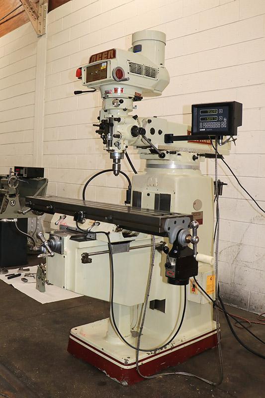 Machinetoolcomm's tweet photo. Used Milling Machines For Sale - ACER Vertical Milling Machine Model Ultima-3VK, 10" X 50" Table, 3 HP, Newall Topaz Two-Axis DRO https://t.co/iKQ95DIp5p
#mfg #machinetools #acer #milling #digitalreadout #acermill #milling #kneemill #machineshop #machining #imts https://t.co/Q1EZUosCQ6