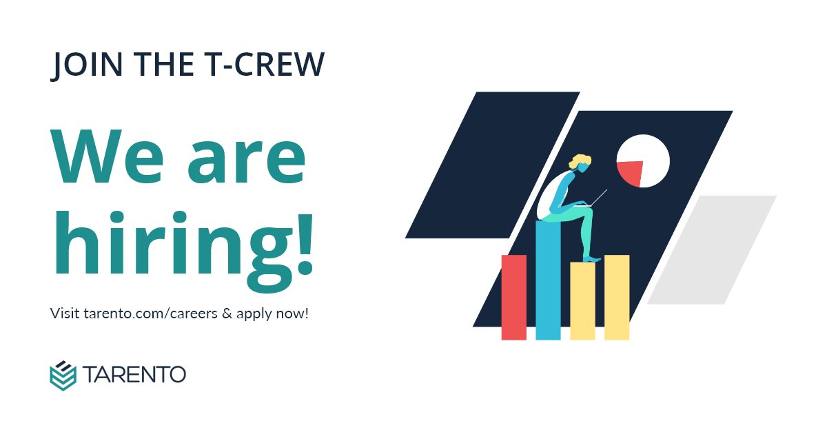 tarentogroup's tweet photo. We have over 80+ open positions &amp; #WeAreHiring!

Be a part of our journey to build a #BetterTomorrow!

Check out our open positions at https://t.co/ld9aSzwJv4

Apply today to #JoinTheTcrew!

#Hiring #Recruitment #TarentoGroup #TarentoIndia #Tarento #DataDigitalAndBeyond https://t.co/60gbobixJq