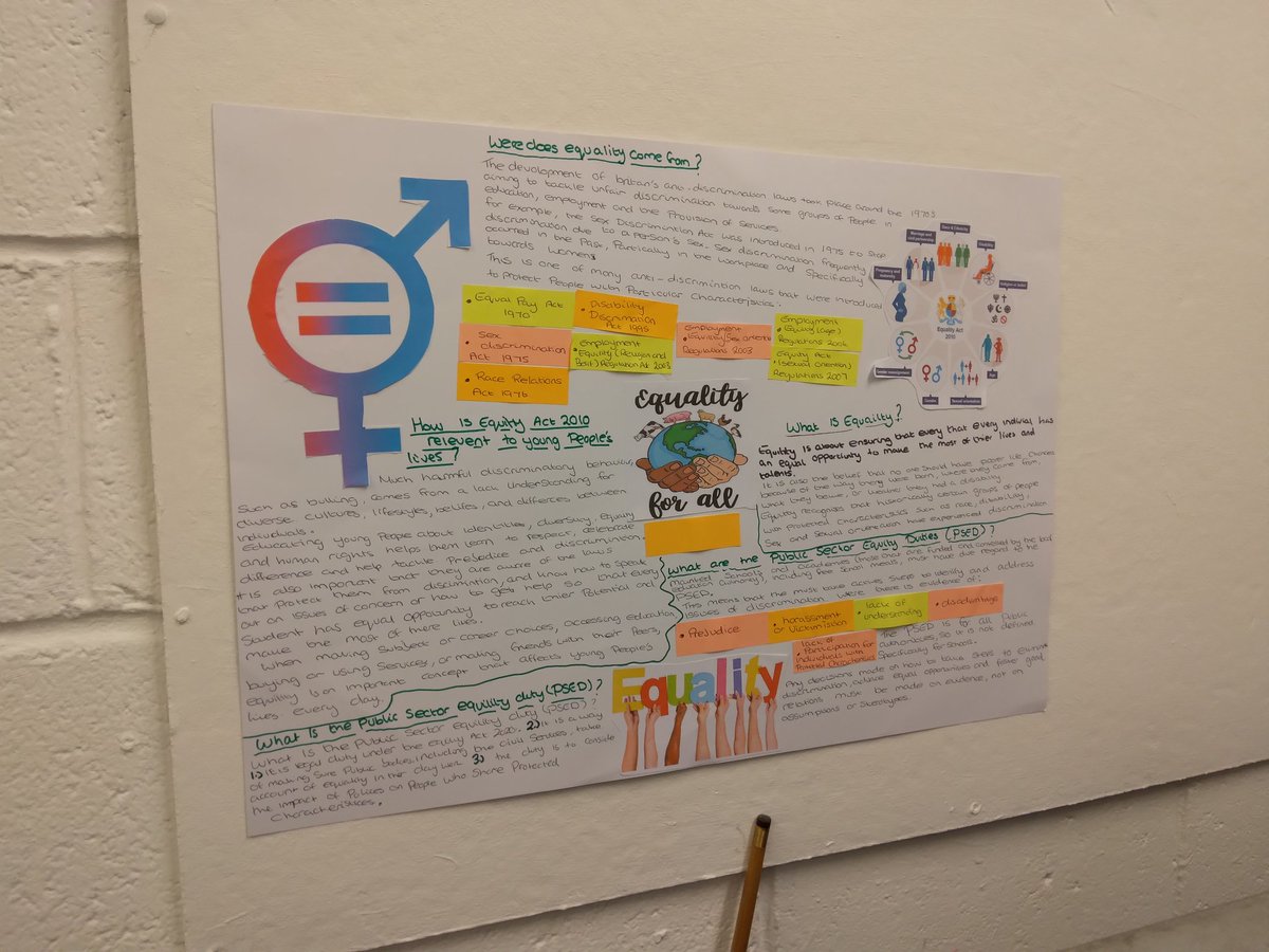 ABCPTandFlex's tweet photo. Our #Scarborough Level 2 #Flex group have been working on #practicalskills to design posters on #equality and #diversity, developing #research and #communicationskills as a part of the project. https://t.co/EiywZ8x4fc