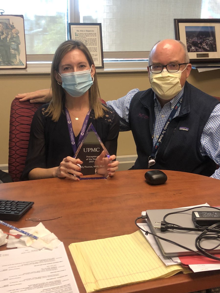 Andy Nowalk (@idbugdoc) on Twitter photo She’s an award winner! Congrats to <a href="/HollyIDPAC/">Holly Thomas</a> , winner of the UPMC APP preceptor of the year! We are so lucky to have this great partner at <a href="/Peds_ID/">Children's Hospital of Pittsburgh ID Division</a> ! She’s an award winner! Congrats to <a href="/HollyIDPAC/">Holly Thomas</a> , winner of the UPMC APP preceptor of the year! We are so lucky to have this great partner at <a href="/Peds_ID/">Children's Hospital of Pittsburgh ID Division</a> !