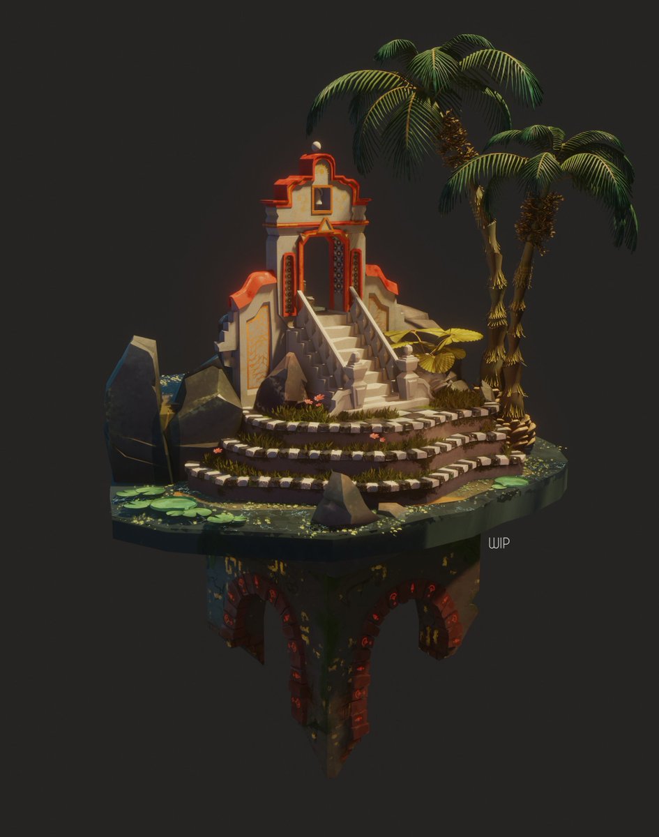 Mraow_'s tweet photo. Hello again #PortfolioDay !

I'm Maureen, a French 3D Props/Environment artist &amp; currently looking for a job😊!
I love colorfull things, and i try my best to make them special &amp; somewhat magical 🥺✨.

🎨 : https://t.co/LgbBP25DAs https://t.co/52evAL9sW8