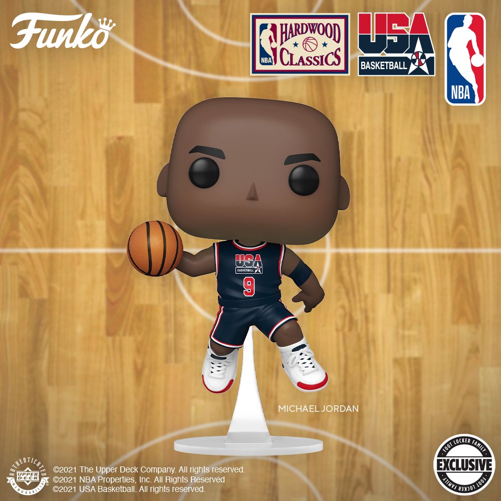 foot locker michael jordan funko pop