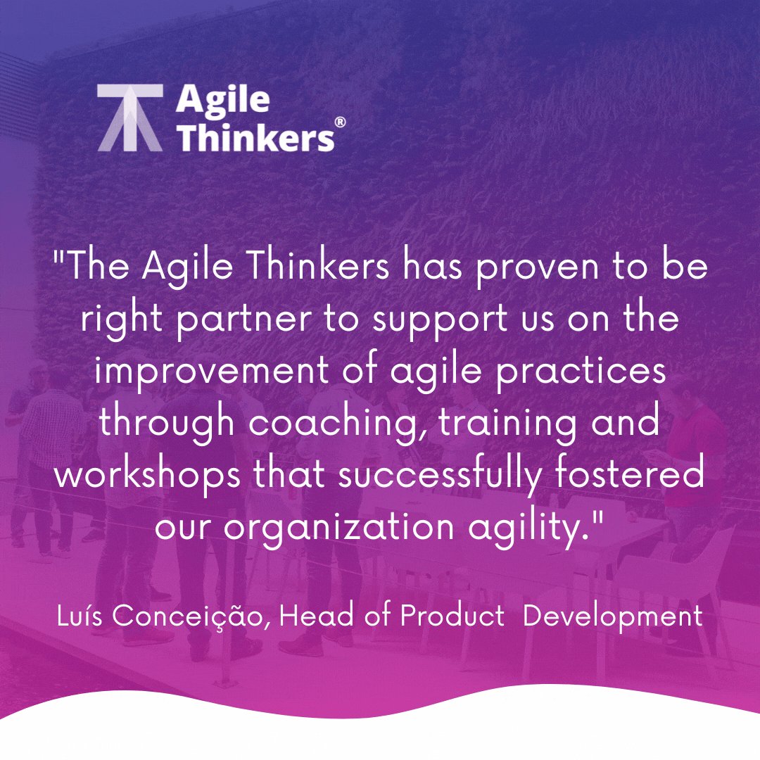 agile_thinkers's tweet image. It&apos;s amazing to hear this from great people like Luís Conceição! Thank you so much for this kind words  😍

#theagilethinkers #theagilethinkersacademy