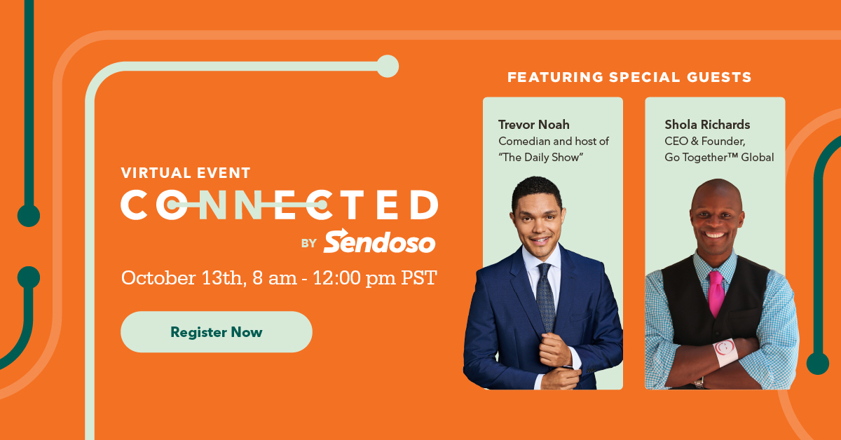 rudeegraap's tweet image. Join us and leading brands at CONNECTED this Wednesday to learn how agile revenue teams are connecting better with buyers in 2021 – featuring headliners @Trevornoah and @sholarichards 

Sign up today: sendoso.com/connected-2021…