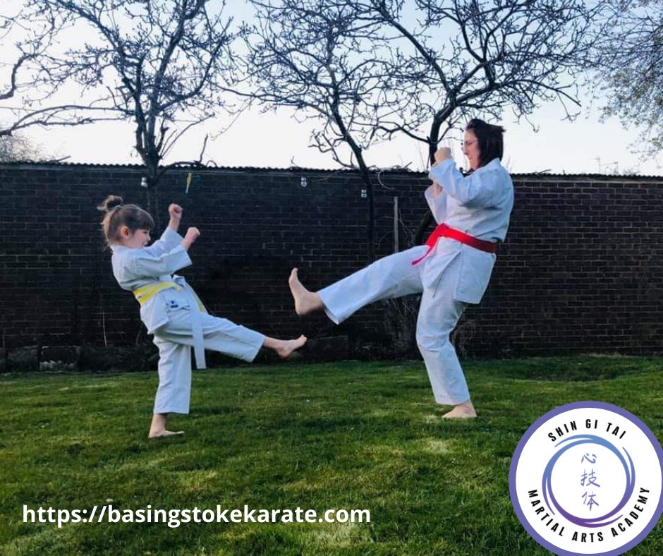 shingitaima's tweet photo. We think that it's AWESOME that we have Mums &amp; Daughters who work hard and train together at our Club!

@Womeninsport_uk @project500 @femalecoaches 

#TrainTogether #ShinGiTaiMartialArts #BasingstokeKarate #ChildrensMartialArts #BasingstokeMartialArts #WomenInSport #FemaleCoaches https://t.co/Pb7zDAzioK