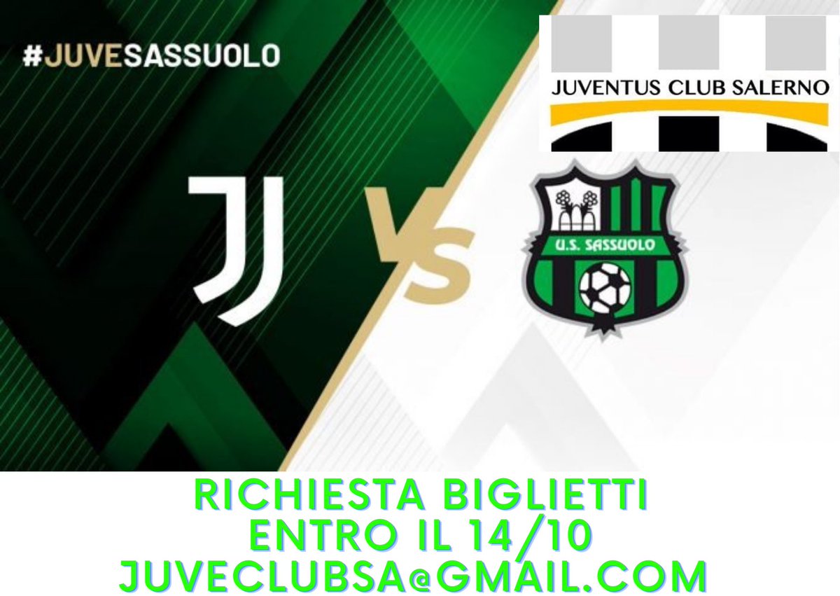 JCDSalerno's tweet photo. #jofcsalerno #juvsas #juvesassuolo #serieatim #richiestabiglietti https://t.co/caXZYpmMpL